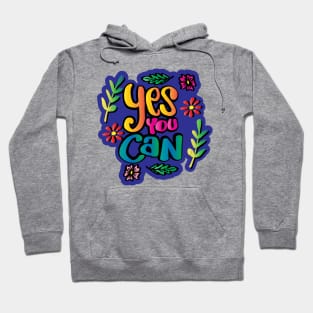 Yes, you can. Hoodie